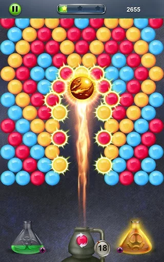 Изображение игры: Free Bubbles