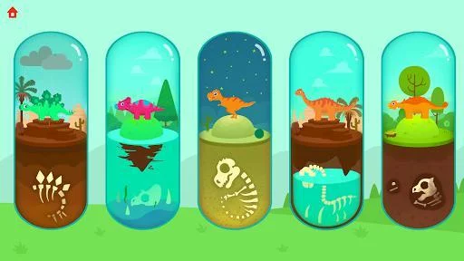 Изображение игры: Jurassic Dig Free