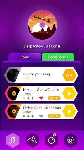 Изображение игры: Tiles Hop: Forever Dancing Ball