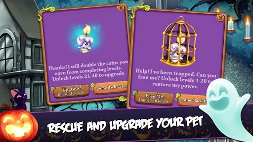 Изображение игры: Mahjong Mystery: Escape The Spooky Mansion