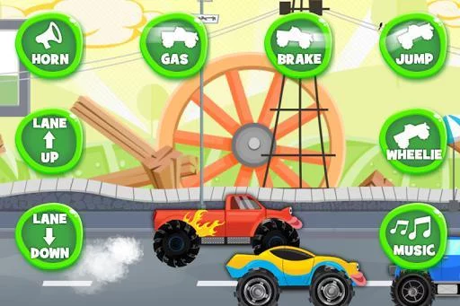 Изображение игры: Fun Kids Cars