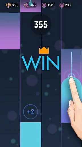 Изображение игры: Piano Solo - Classical Magic Game White Tiles 4