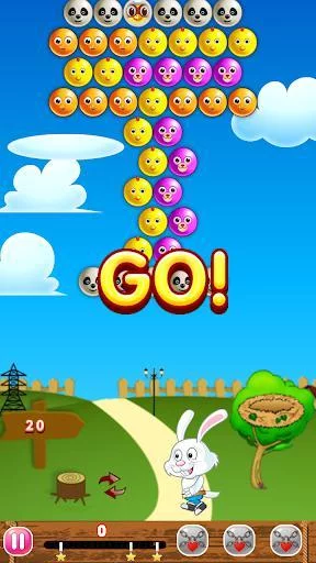 Изображение игры: Baby Bubble Bird