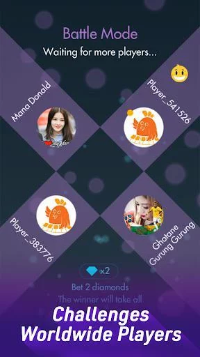 Изображение игры: Piano Solo - Classical Magic Game White Tiles 4
