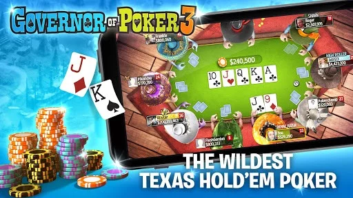 Изображение игры: Governor of Poker 3 - Texas Holdem Poker Online