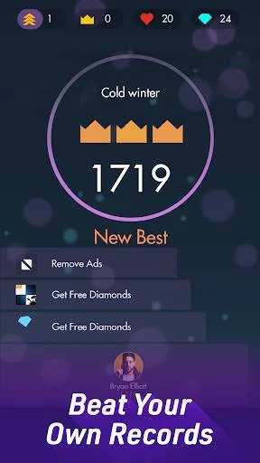 Изображение игры: Piano Solo - Classical Magic Game White Tiles 4