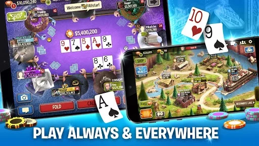 Изображение игры: Governor of Poker 3 - Texas Holdem Poker Online