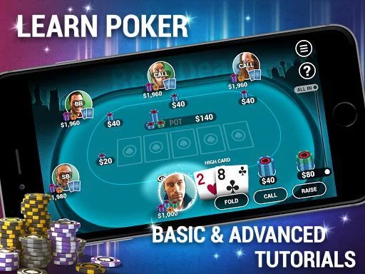 Изображение игры: How to Play Poker - Learn Texas Holdem Offline