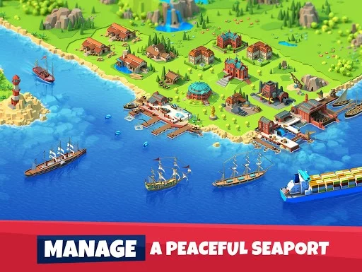 Изображение игры: Seaport - Explore, Collect & Trade