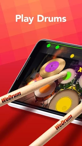 Изображение игры: WeDrum: Drum Set Music Games & Drums Kit Simulator