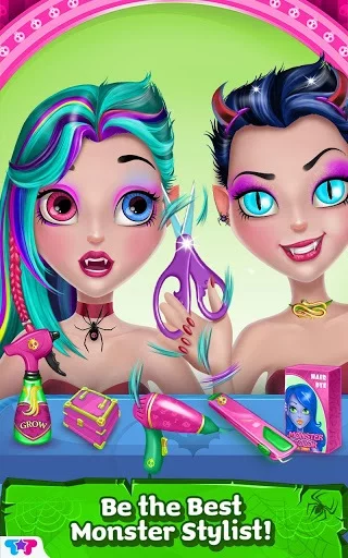 Изображение игры: Monster Hair Salon