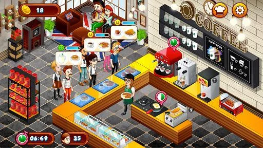Изображение игры: Cafe Panic: Cooking Restaurant