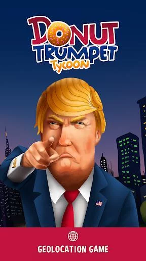Изображение игры: Donut Trumpet Tycoon Realestate Investing Game