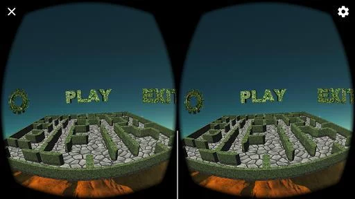 Изображение игры: VR Maze Cardboard
