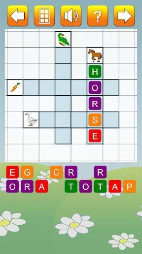 Изображение игры: Crossword Puzzles for Kids