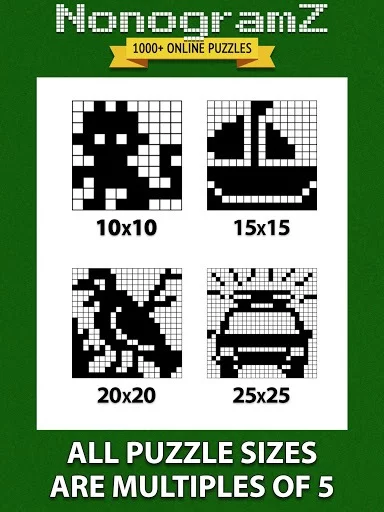 Изображение игры: NonogramZ: best 1000+ pic-a-pix puzzles