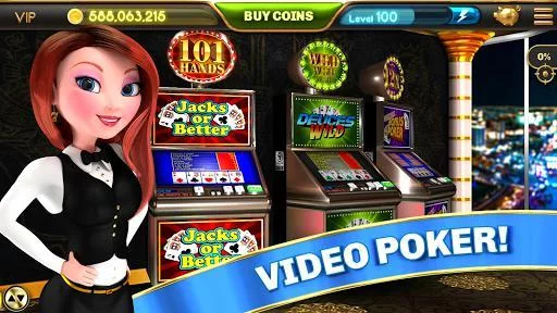 Изображение игры: Classic Slots Machines & Poker 🎰 Fun Vegas Tower