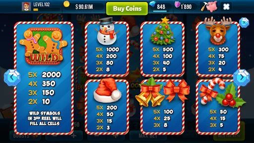 Изображение игры: Xmas Slot Machine Free Casino