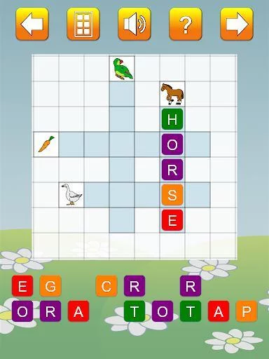 Изображение игры: Crossword Puzzles for Kids