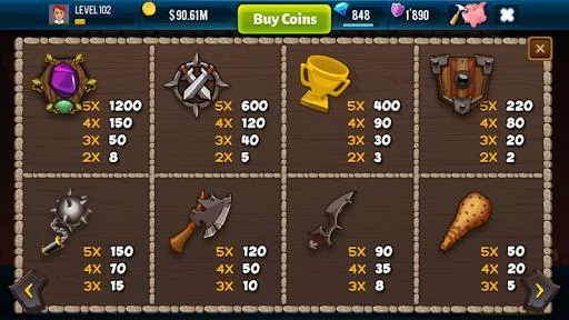 Изображение игры: Vikings Clash Free Slot Game