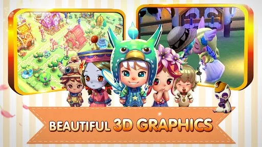 Изображение игры: Townkins: Wonderland Village