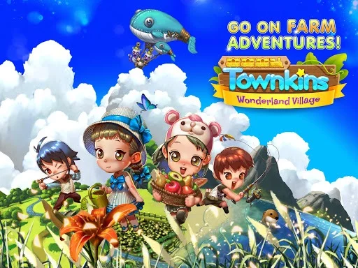 Изображение игры: Townkins: Wonderland Village