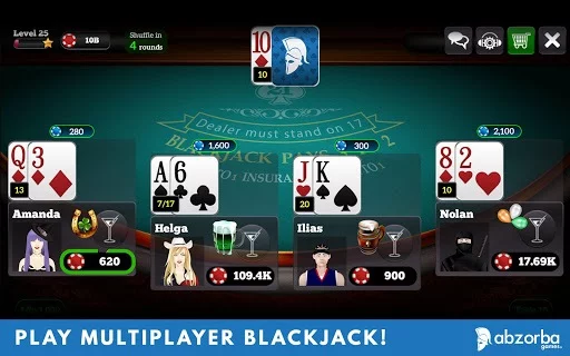 Изображение игры: BlackJack 21: Vegas Multiplayer Online Casino Game