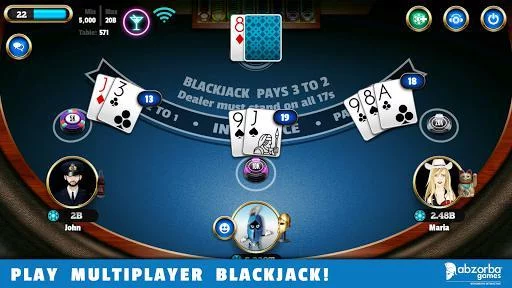 Изображение игры: BlackJack 21: Vegas Multiplayer Online Casino Game
