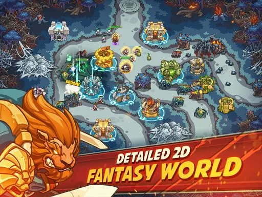 Изображение игры: Empire Warriors TD: Tower Defense Games