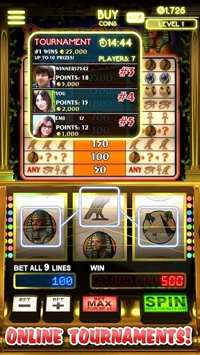 Изображение игры: Free 🐪 Pharaohs Slots