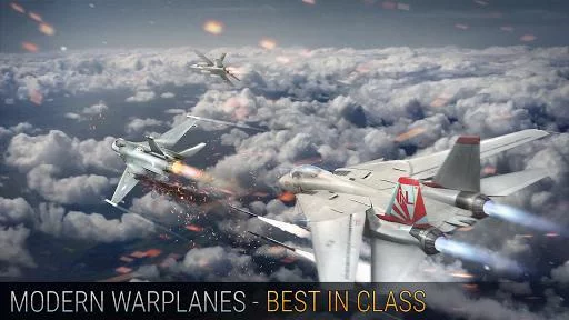 Изображение игры: Modern Warplanes: Thunder Air Strike PvP warfare