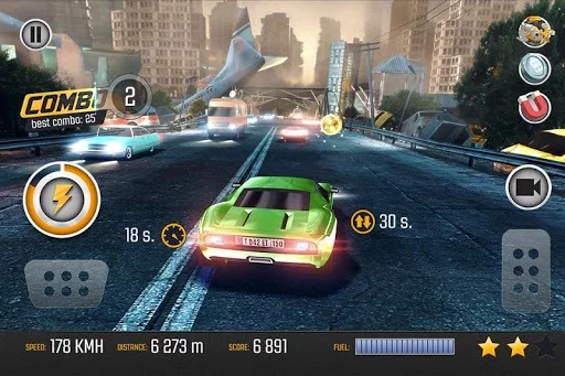 Изображение игры: Road Racing: Highway Car Chase