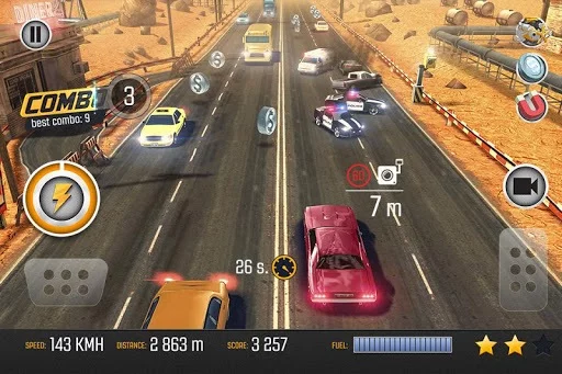 Изображение игры: Road Racing: Highway Car Chase