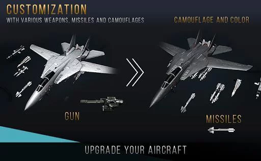 Изображение игры: Modern Warplanes: Thunder Air Strike PvP warfare