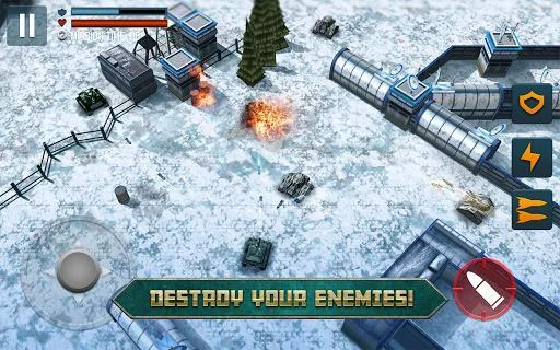 Изображение игры: Tank Battle Heroes: World of Shooting