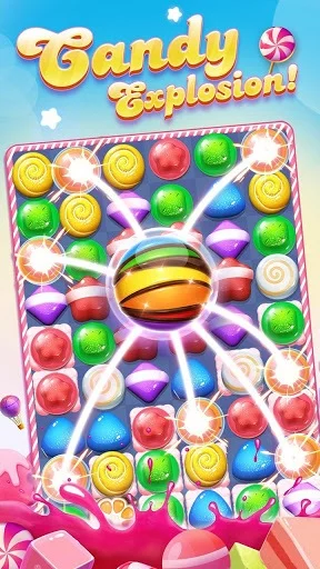 Изображение игры: Candy Charming - 2018 Match 3 Puzzle Free Games
