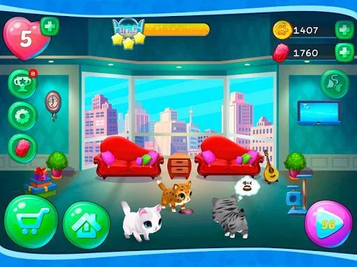 Изображение игры: Cat Flat