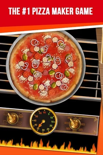 Изображение игры: Pizza Maker - My Pizza Shop