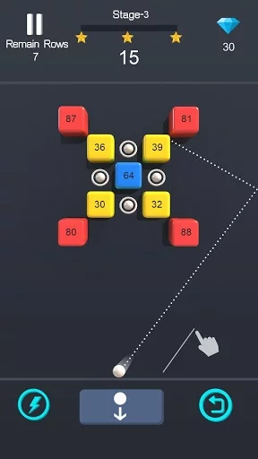 Изображение игры: Balls VS Cube 3D