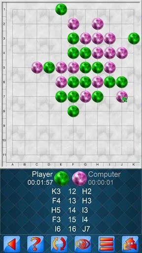 Изображение игры: Gomoku V+, 2018 edition.