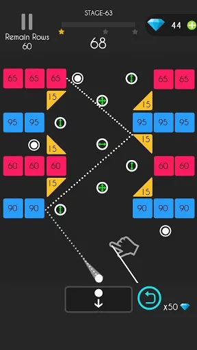Изображение игры: Balls Bounce 2: Puzzle Challenge