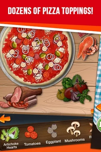 Изображение игры: Pizza Maker - My Pizza Shop