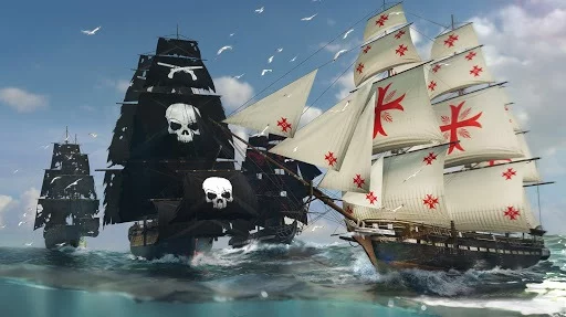 Изображение игры: King of Sails ⚓ Royal Navy