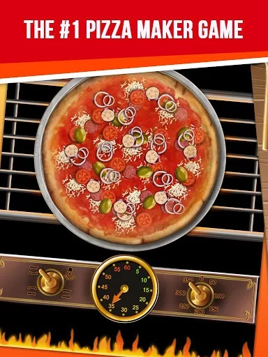 Изображение игры: Pizza Maker - My Pizza Shop