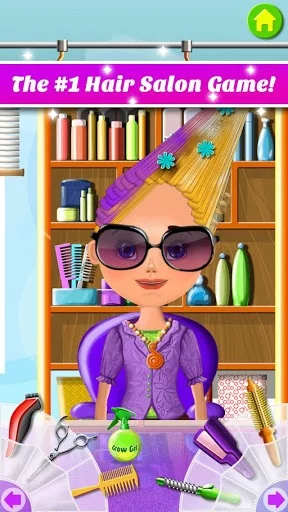 Изображение игры: Hair Salon Makeover