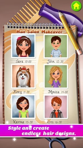 Изображение игры: Hair Salon Makeover