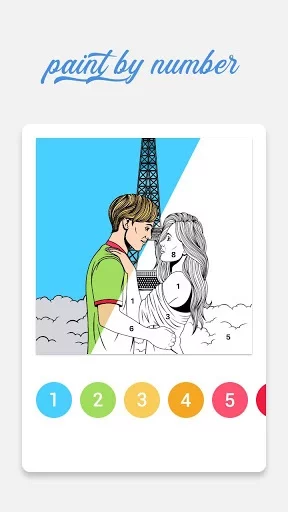 Изображение игры: Paint By Number - Free Coloring Book & Puzzle Game