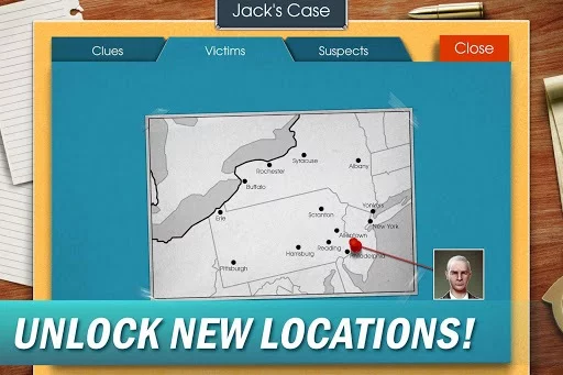 Изображение игры: Detective Story: Jack's Case - Hidden figures
