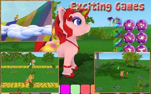 Изображение игры: My Pony Dress Up - Game For Kids