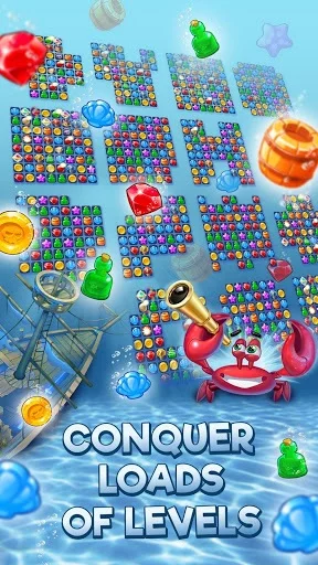 Изображение игры: Pirates & Pearls: A Treasure Matching Puzzle